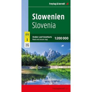Freytag-Berndt Slovenia: Road and Leisure Map Freytag-Berndt Slovenia: Road and Leisure Map