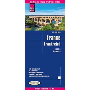 Peter Rump, Reise Know-How Verlag France (2022): (world mapping project) (France (1:1.000.000)): reiß- und wasserfest (world mapping project) Peter Rump, Reise Know-How Verlag France (2022): (world mapping project) (France (1:1.000.000)): reiß- und wasserfest (world mapping project)