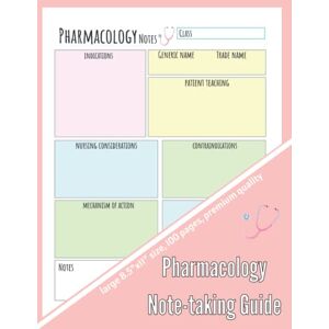 publishing, samdave Pharmacology Note-taking Guide: Colors Mind Maps for Medical Students Clinical Specialties Nursing Students Medsurg Mind Map Guide Journal Student Nurse Study Resources, medicine publishing, samdave Pharmacology Note-taking Guide: Colors Mind Maps for Medical Students Clinical Specialties Nursing Students Medsurg Mind Map Guide Journal Student Nurse Study Resources, medicine