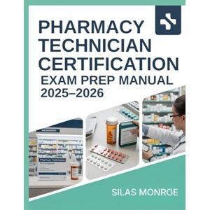 Monroe, Silas Pharmacy Technician Certification Exam Prep Manual 2025–2026: Drug Knowledge, Dosage Calculations & Practice Questions Monroe, Silas Pharmacy Technician Certification Exam Prep Manual 2025–2026: Drug Knowledge, Dosage Calculations & Practice Questions