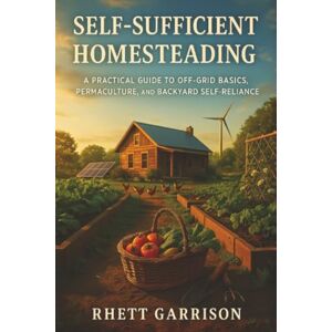 Garrison, Rhett Self-Sufficient Homesteading: A Practical Guide to Off-Grid Basics, Permaculture, and Backyard Self-Reliance Garrison, Rhett Self-Sufficient Homesteading: A Practical Guide to Off-Grid Basics, Permaculture, and Backyard Self-Reliance