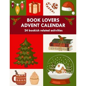 Palette, Kate Book Lovers Advent Calendar: 24 Bookish Related Activities For Readers, Fun Christmas Gift For Adult Woman And Man Palette, Kate Book Lovers Advent Calendar: 24 Bookish Related Activities For Readers, Fun Christmas Gift For Adult Woman And Man