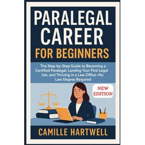 Hartwell, Camille Paralegal Career for Beginners: The Step-by-Step Guide to Becoming a Certified Paralegal, Landing Your First Legal Job, and Thriving in a Law Office—No Law Degree Required Hartwell, Camille Paralegal Career for Beginners: The Step-by-Step Guide to Becoming a Certified Paralegal, Landing Your First Legal Job, and Thriving in a Law Office—No Law Degree Required
