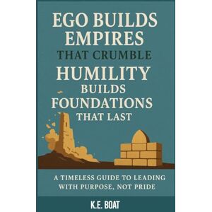 Boat, K.E. Ego Builds Empires That Crumble, Humility Builds Foundations That Last: A Timeless Guide to Leading with Purpose, Not Pride (The Legacy-Driven Leadership Series) Boat, K.E. Ego Builds Empires That Crumble, Humility Builds Foundations That Last: A Timeless Guide to Leading with Purpose, Not Pride (The Legacy-Driven Leadership Series)