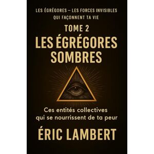 LAMBERT, ERIC Les Égrégores Les Forces Invisibles Qui Façonnent Ta Vie Tome 2 Les Égrégores Sombres: Ces entités collectives qui se nourrissent de ta peur LAMBERT, ERIC Les Égrégores Les Forces Invisibles Qui Façonnent Ta Vie Tome 2 Les Égrégores Sombres: Ces entités collectives qui se nourrissent de ta peur