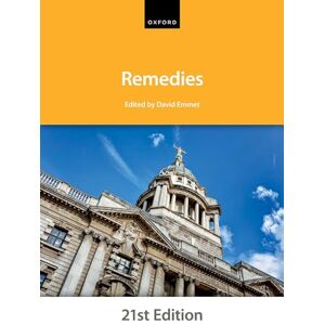 The City Law School Remedies (Bar Manuals) The City Law School Remedies (Bar Manuals)