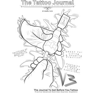 Yuck, Daniel The Tattoo Journal V3: Design Lining Exercises Yuck, Daniel The Tattoo Journal V3: Design Lining Exercises