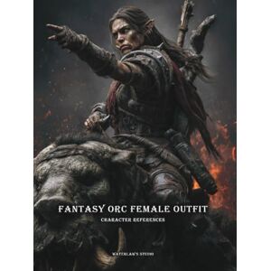 Studio, WaterLaw's Artbook Fantasy Orc Female Outfit Character References Vol.02: 200+ Fierce Orc Female Warrior Outfit References for Artists, Game Creators & Fantasy Worldbuilders Studio, WaterLaw's Artbook Fantasy Orc Female Outfit Character References Vol.02: 200+ Fierce Orc Female Warrior Outfit References for Artists, Game Creators & Fantasy Worldbuilders