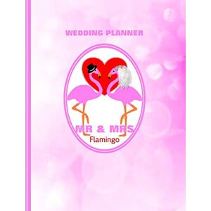 Books, Shayley Stationery Wedding Planner: Mr & Mrs Flamingo Books, Shayley Stationery Wedding Planner: Mr & Mrs Flamingo
