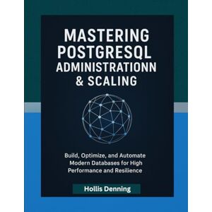 Denning, Hollis Mastering PostgreSQL Administration & Scaling: Build, Optimize, and Automate Modern Databases for High Performance and Resilience Denning, Hollis Mastering PostgreSQL Administration & Scaling: Build, Optimize, and Automate Modern Databases for High Performance and Resilience