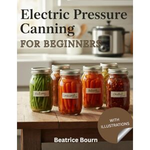 BOURN, BEATRICE Electric Pressure Canning for Beginners: A Beginner’s Guide to USDA-Approved Electric Pressure Canning with Step-by-Step Recipes for Vegetables, Meats, Soups, and Long-Term Pantry Storage BOURN, BEATRICE Electric Pressure Canning for Beginners: A Beginner’s Guide to USDA-Approved Electric Pressure Canning with Step-by-Step Recipes for Vegetables, Meats, Soups, and Long-Term Pantry Storage