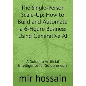 hossain, mir M The Single-Person Scale-Up: How to Build and Automate a 6-Figure Business Using Generative AI: A Guide to Artificial Intelligence for Solopreneurs hossain, mir M The Single-Person Scale-Up: How to Build and Automate a 6-Figure Business Using Generative AI: A Guide to Artificial Intelligence for Solopreneurs