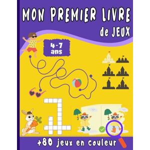 Deouf, Actus Mon Premier Livre de Jeux: Pour enfant de 4 à 7 ans Plus de 80 jeux en couleur Point à relier cherche et trouve jeux des différences ... (Mon premier livre de jeux en couleur) Deouf, Actus Mon Premier Livre de Jeux: Pour enfant de 4 à 7 ans Plus de 80 jeux en couleur Point à relier cherche et trouve jeux des différences ... (Mon premier livre de jeux en couleur)