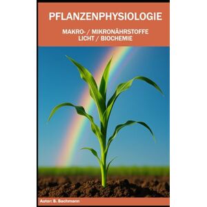 Bachmann, Beat PFLANZENPHYSIOLOGIE: Makro-/ Mikronährstoffe / Licht / Biochemie Mit über 50 farbigen Graphiken und Bildern Format 6x9 15,24 × 22,81 cm 136 Seiten Bachmann, Beat PFLANZENPHYSIOLOGIE: Makro-/ Mikronährstoffe / Licht / Biochemie Mit über 50 farbigen Graphiken und Bildern Format 6x9 15,24 × 22,81 cm 136 Seiten