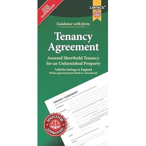 Lawpack Unfurnished Tenancy Agreement Form Pack: How to Create a Tenancy Agreement for an Unfurnished House or Flat in England or Wales: How to Create a ... House or Flat in England and Wales Lawpack Unfurnished Tenancy Agreement Form Pack: How to Create a Tenancy Agreement for an Unfurnished House or Flat in England or Wales: How to Create a ... House or Flat in England and Wales