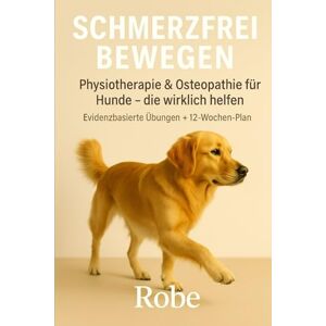 Robe Schmerzfrei bewegen – Physiotherapie & Osteopathie für Hunde, die wirklich hilft: Evidenzbasierte Übungen, manuelle Techniken & 12-Wochen-Plan – ... ... Rücken & Seniorhund sicher begleiten  Robe Schmerzfrei bewegen – Physiotherapie & Osteopathie für Hunde, die wirklich hilft: Evidenzbasierte Übungen, manuelle Techniken & 12-Wochen-Plan – ... ... Rücken & Seniorhund sicher begleiten 