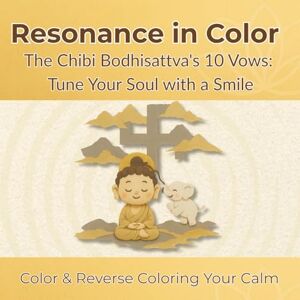 D, Mac RESONANCE IN COLOR The Chibi Bodhisattva's 10 Vows Tune Your Soul with a Smile: Color & Reverse Coloring Your Calm • Buddhist Art Therapy • ... for Stress Relief and Zen Meditation Tools D, Mac RESONANCE IN COLOR The Chibi Bodhisattva's 10 Vows Tune Your Soul with a Smile: Color & Reverse Coloring Your Calm • Buddhist Art Therapy • ... for Stress Relief and Zen Meditation Tools