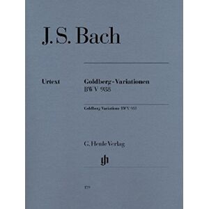 Bach, Johann Sebastian Goldberg Variations BWV 988 piano (HN 159) Bach, Johann Sebastian Goldberg Variations BWV 988 piano (HN 159)
