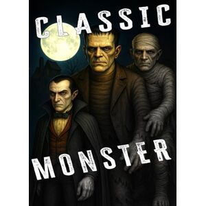 Naning, Inge Classic Monster Malbuch für Erwachsene: 50 legendäre Kreaturen aus Film, Mythologie und Legenden zum Ausmalen Naning, Inge Classic Monster Malbuch für Erwachsene: 50 legendäre Kreaturen aus Film, Mythologie und Legenden zum Ausmalen