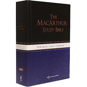Thomas Nelson NKJV, The MacArthur Study Bible, Large Print, Hardcover: Holy Bible, New King James Version Thomas Nelson NKJV, The MacArthur Study Bible, Large Print, Hardcover: Holy Bible, New King James Version