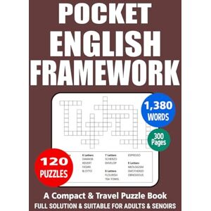 TheSmartBrain, Goody Pocket English Puzzle Book: 120 Puzzles, 1380 words, English Framework Puzzle Book, A Compact and Travel Puzzle Book, Pocket size 4x6 Inches. TheSmartBrain, Goody Pocket English Puzzle Book: 120 Puzzles, 1380 words, English Framework Puzzle Book, A Compact and Travel Puzzle Book, Pocket size 4x6 Inches.