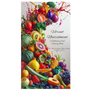 Sjolund, Mariah Vibrant Nourishment: A Relaxing Healthy Food Coloring Book for Adults Sjolund, Mariah Vibrant Nourishment: A Relaxing Healthy Food Coloring Book for Adults