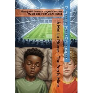 D'Allemagne, Dr Annalisa Marie À Moi La Plume The Pen Is Mine: Mon grand livre aux pages blanches My Big Book with Blank Pages D'Allemagne, Dr Annalisa Marie À Moi La Plume The Pen Is Mine: Mon grand livre aux pages blanches My Big Book with Blank Pages