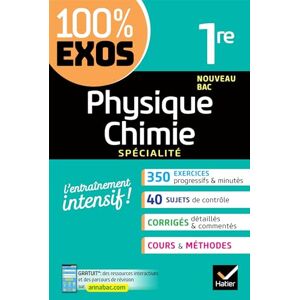 Alhalel, Thierry Physique-Chimie 1re générale (spécialité): exercices résolus Nouveau programme de Première Alhalel, Thierry Physique-Chimie 1re générale (spécialité): exercices résolus Nouveau programme de Première