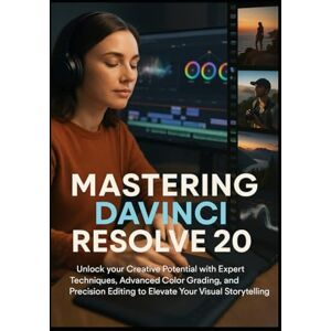 waney, liam MASTERING DAVINCI RESOLVE 20: Unlocking your Creative Potential with Expert Techniques, Advanced Color Grading, and precision Editing to Elevate Your Visual Storytelling waney, liam MASTERING DAVINCI RESOLVE 20: Unlocking your Creative Potential with Expert Techniques, Advanced Color Grading, and precision Editing to Elevate Your Visual Storytelling