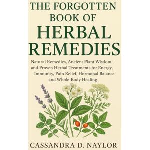 D. Naylor, Cassandra THE FORGOTTEN BOOK OF HERBAL REMEDIES: Natural Remedies, Ancient Plant Wisdom, and Proven Herbal Treatments for Energy, Immunity, Pain Relief, Hormonal Balance, and Whole-Body Healing D. Naylor, Cassandra THE FORGOTTEN BOOK OF HERBAL REMEDIES: Natural Remedies, Ancient Plant Wisdom, and Proven Herbal Treatments for Energy, Immunity, Pain Relief, Hormonal Balance, and Whole-Body Healing