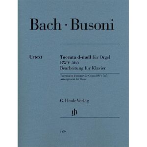 JEAN SEBASTIEN BACH JOHANN SEBASTIAN BACH : TOCCATA EN RE MINEUR POUR ORGUE ORGAN BWV 565 TRANSCRIPTION POUR PIANO: Instrumentation: Piano solo JEAN SEBASTIEN BACH JOHANN SEBASTIAN BACH : TOCCATA EN RE MINEUR POUR ORGUE ORGAN BWV 565 TRANSCRIPTION POUR PIANO: Instrumentation: Piano solo