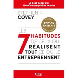 Covey, Stephen M. R. Les 7 habitudes de ceux qui réalisent tout ce qu'ils entreprennent éd. 2023 Covey, Stephen M. R. Les 7 habitudes de ceux qui réalisent tout ce qu'ils entreprennent éd. 2023
