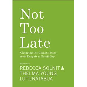 Not Too Late: Changing the Climate Story from Despair to Possibility Not Too Late: Changing the Climate Story from Despair to Possibility