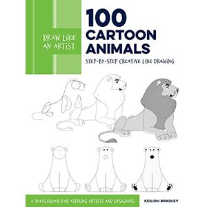 Bradley, Keilidh Draw Like an Artist: 100 Cartoon Animals: Step-by-Step Creative Line Drawing A Sourcebook for Aspiring Artists and Designers (7) Bradley, Keilidh Draw Like an Artist: 100 Cartoon Animals: Step-by-Step Creative Line Drawing A Sourcebook for Aspiring Artists and Designers (7)