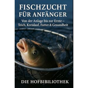Hofbibliothek, Die Fischzucht für Anfänger: Erfolgreich Fische halten und züchten im Teich oder Kreislauf: Praxisratgeber zu Planung, Wasserqualität, Futter, Gesundheit und nachhaltiger Teichwirtschaft Hofbibliothek, Die Fischzucht für Anfänger: Erfolgreich Fische halten und züchten im Teich oder Kreislauf: Praxisratgeber zu Planung, Wasserqualität, Futter, Gesundheit und nachhaltiger Teichwirtschaft