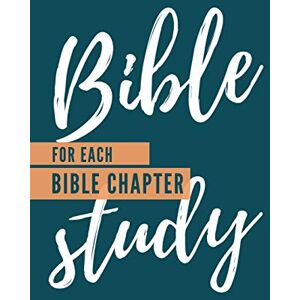 Publishing, Jhwh Bible Study For Each Chapter in the Bible: 6x9 Studying Notebook for your Daily Quiet and Devotional Time I With Checklist I Perfect for Reading the Bible in one year I With proven Bible Study Method Publishing, Jhwh Bible Study For Each Chapter in the Bible: 6x9 Studying Notebook for your Daily Quiet and Devotional Time I With Checklist I Perfect for Reading the Bible in one year I With proven Bible Study Method