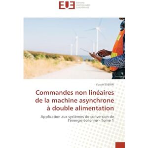 Djeriri, Youcef Commandes non linéaires de la machine asynchrone à double alimentation: Application aux systèmes de conversion de l'énergie éolienne Tome 1 Djeriri, Youcef Commandes non linéaires de la machine asynchrone à double alimentation: Application aux systèmes de conversion de l'énergie éolienne Tome 1