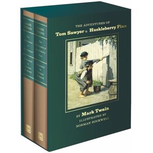 Mark Twain The Adventures of Tom Sawyer and Huckleberry Finn: Norman Rockwell Collector's Edition (Abbeville Illustrated Classics) Mark Twain The Adventures of Tom Sawyer and Huckleberry Finn: Norman Rockwell Collector's Edition (Abbeville Illustrated Classics)