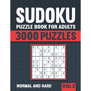 books, visupuzzle Sudoku Puzzle Book for Adults: 3000 Medium to Hard Sudoku Puzzles with Solutions Vol. 2 books, visupuzzle Sudoku Puzzle Book for Adults: 3000 Medium to Hard Sudoku Puzzles with Solutions Vol. 2
