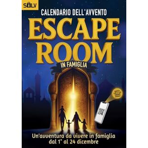 SOLV Calendario dell’Avvento Escape Room in Famiglia: Un’avventura interattiva con enigmi per genitori e bambini dagli 8 anni (Libro + App) SOLV Calendario dell’Avvento Escape Room in Famiglia: Un’avventura interattiva con enigmi per genitori e bambini dagli 8 anni (Libro + App)