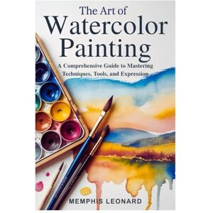 Leonard, Memphis THE ART OF WATERCOLOR PAINTING: A Comprehensive Guide to Mastering Techniques, Tools, and Expression Leonard, Memphis THE ART OF WATERCOLOR PAINTING: A Comprehensive Guide to Mastering Techniques, Tools, and Expression