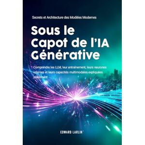 LARLIN, Edward Sous le Capot de l’IA Générative: Secrets et Architecture des Modèles Modernes Comprendre les LLM, leur entraînement, leurs neurones internes et leurs capacités multimodales expliquées clairement LARLIN, Edward Sous le Capot de l’IA Générative: Secrets et Architecture des Modèles Modernes Comprendre les LLM, leur entraînement, leurs neurones internes et leurs capacités multimodales expliquées clairement