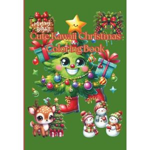 Boutique, Once In A Blue Moon Cute Kawaii Christmas Coloring Book Boutique, Once In A Blue Moon Cute Kawaii Christmas Coloring Book