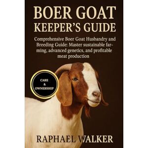 WALKER, RAPHAEL BOER GOAT KEEPER'S GUIDE: Comprehensive Boer Goat Husbandry and Breeding Guide: Master sustainable farming, advanced genetics, and profitable meat production. WALKER, RAPHAEL BOER GOAT KEEPER'S GUIDE: Comprehensive Boer Goat Husbandry and Breeding Guide: Master sustainable farming, advanced genetics, and profitable meat production.