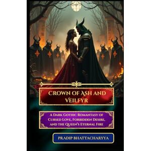 BHATTACHARYYA, PRADIP Crown of Ash and Veilfyr: A Dark Gothic Romantasy of Cursed Love, Forbidden Desire, and the Queen’s Eternal Fire BHATTACHARYYA, PRADIP Crown of Ash and Veilfyr: A Dark Gothic Romantasy of Cursed Love, Forbidden Desire, and the Queen’s Eternal Fire