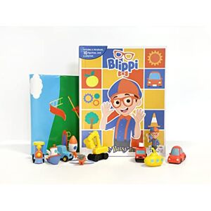 Phidal Publishing Inc. Blippi My Busy Books Storybook, 10 figurines, playmat Phidal Publishing Inc. Blippi My Busy Books Storybook, 10 figurines, playmat