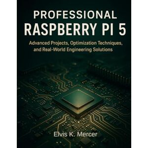 Mercer, Elvis K. Professional Raspberry Pi 5: Advanced Projects, Optimization Techniques, and Real-World Engineering Solutions (Infinitum Coding Series) Mercer, Elvis K. Professional Raspberry Pi 5: Advanced Projects, Optimization Techniques, and Real-World Engineering Solutions (Infinitum Coding Series)