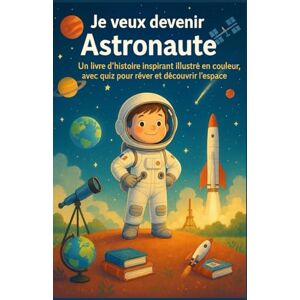 Moreau, Jacques Je veux devenir Astronaute: Un livre d’histoire inspirant illustré en couleur, avec quiz pour rêver et découvrir l’espace pour les enfants curieux – ... ans Un voyage entre planètes et astronomie Moreau, Jacques Je veux devenir Astronaute: Un livre d’histoire inspirant illustré en couleur, avec quiz pour rêver et découvrir l’espace pour les enfants curieux – ... ans Un voyage entre planètes et astronomie