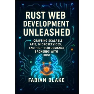BLAKE, FABIAN RUST WEB DEVELOPMENT UNLEASHED: CRAFTING SCALABLE APIS, MICROSERVICES AND HIGH-PERFORMANCE BACKENDS WITH RUST BLAKE, FABIAN RUST WEB DEVELOPMENT UNLEASHED: CRAFTING SCALABLE APIS, MICROSERVICES AND HIGH-PERFORMANCE BACKENDS WITH RUST
