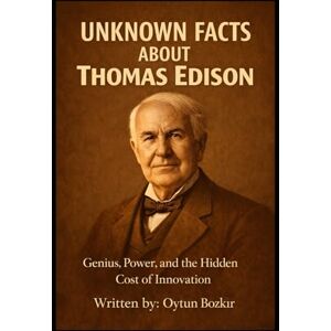 Bozkır, Oytun Unknown Facts About Thomas Edison: Genius, Power, and the Hidden Cost of Innovation (Unknown Facts About Scientific Minds That Changed the World) Bozkır, Oytun Unknown Facts About Thomas Edison: Genius, Power, and the Hidden Cost of Innovation (Unknown Facts About Scientific Minds That Changed the World)